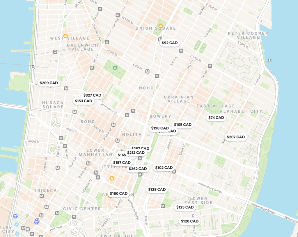 Airbnb Manhattan