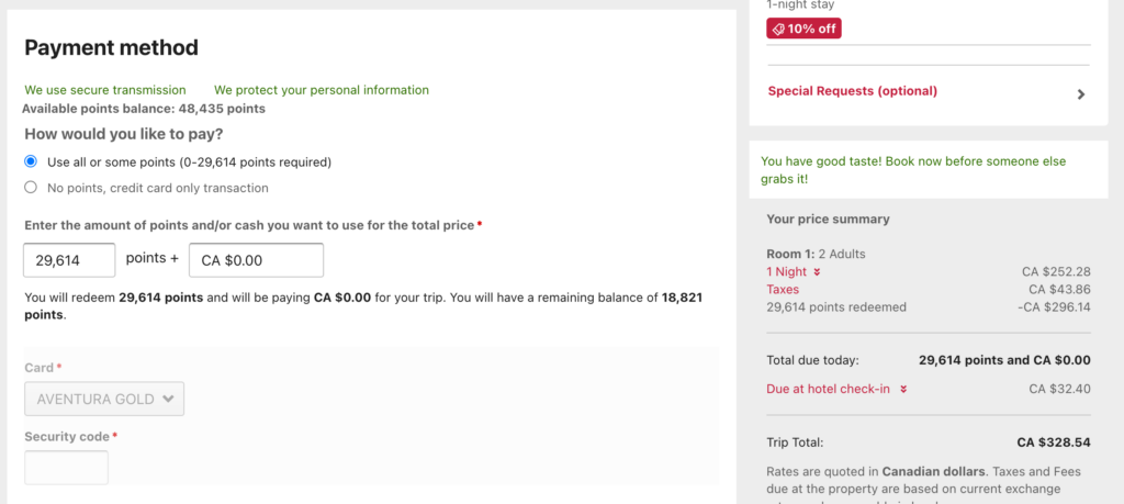 CIBC Expedia paiement